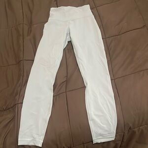 Lululemon rhino gray wunder under leggings